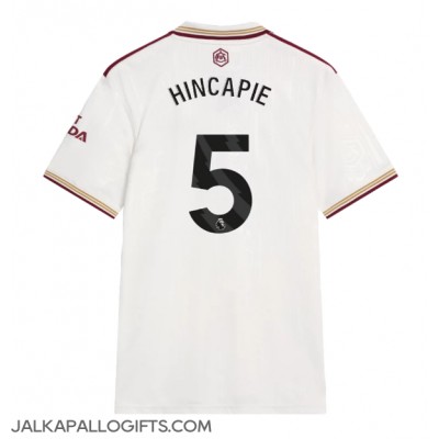 Arsenal Piero Hincapie #5 Kolmaspaita 2025-26 Lyhythihainen Arsenal Piero Hincapie #5 Kolmaspaita 2025-26 Lyhythihainen